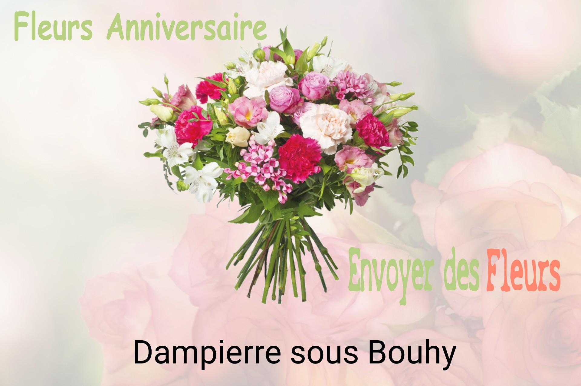 Bouquet de fleurs d’anniversaire livré à Dampierre-sous-Bouhy